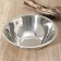 Stainless steel bowl, 2.1 l, d = 24 cm, thickness 0.8 mm
