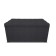 Puff with a lid and weighting, 800 × 400 × 420 mm, Vital velor, Grafit color