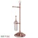 Star with two accessories for the toilet 80 CM, porcelain; Antique copper, 3SC