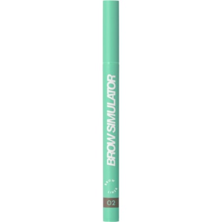 Love Generation Brow Simulator eyebrow liner, tone 02 brown, 0.5 ml-1