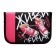Penal 3 sections, tab inside, 140 x 210 x 40 mm, fabric, calligrata top block "sneakers"
