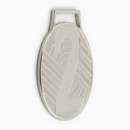 Prize medal 004 diam 5 cm. 2 place. Color ser. Without a tape-3