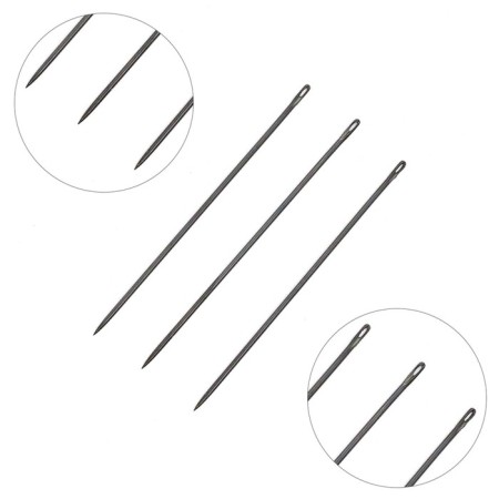 Manual needles Black Sharps, No. 7, Black, 20 pcs