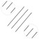 Manual needles Black Sharps, No. 7, Black, 20 pcs