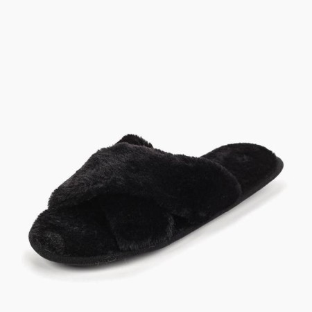 Slippers # 2 women, size 36.5, black color