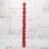 Set of balls plastic D-5 cm, 12 pcs "Winter Night" Red