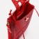 Baby bag on magnet, long belt, red color