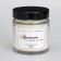 Aromatic candle made of soy wax in a bank, 150 g, orange and black pepper