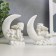 Polystone souvenir "Snowty angel in the month" MIX 7.7x7x3 cm