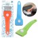 Scraper for glass ceramics "Economy", + 4 blades, color mix