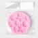 Mold Dolyana "Sea Stars", silicone, 8.7 × 1.1 cm, pink color