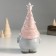 Souvenir Polystone "Granny with pigtails in a pink cap with an asterisk" 9.5x8x20.7 cm