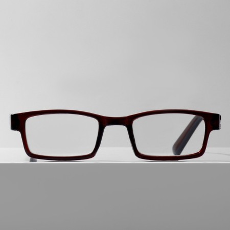Ready glasses GA0186 (color: C2 coffee; diopter: 3; tint: no)-1