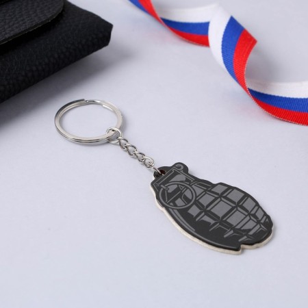 Magnet and keychain on February 23 "Motorcycle", gift set: 2 items-4