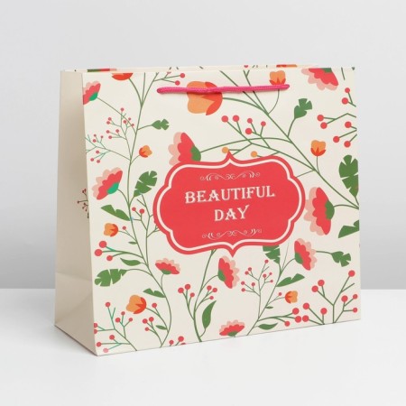 Gift package, packaging, Beautiful Day, 30 x 12 x 27 cm