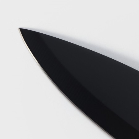 Knife chef kitchen Magistro Dark Wood, blade length 20.3 cm-2