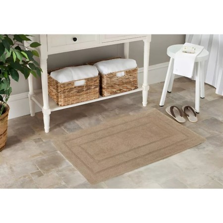 A set of rugs, size 60x100 cm, 50x50 cm, beige color-2