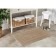 A set of rugs, size 60x100 cm, 50x50 cm, beige color
