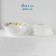 Service AVVIR "Field Flowers", 18 objects: 6 plates D = 16.5 cm, D = 17.5 cm, d = 23 cm, glass -ceramic, white color
