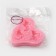 Mold Dolyana "Angels in anticipation", silicone, 8 × 7 cm, pink color