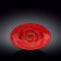 Oval dish Wilmax England Spiral, size 30x19.5x7 cm, red color