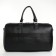 Road bag with a zipper, a suitcase holder, a long belt, black color