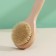 Massage brush for the body of the share, with a pen, natural bristles