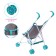 Stroller for dolls "Walk", cane, plastic frame