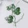 Decor for creativity "Green leaves" 16.5 cm