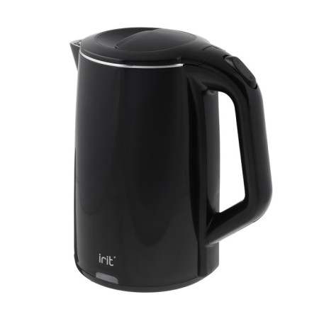 Electric kettle IRIT IR-1305, metal, 1.8 l, 1500 watts, black-1