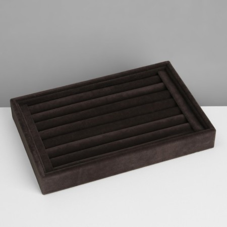 Stand for rings 7 stripes, phlock, 22.5 × 15 × 3 cm, color gray graphite-3