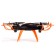 ATV-X15WF quadrocopter, camera, image transmission to a smartphone, Wi-Fi, Black-Orange color