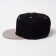 Basebolka with a direct visor for the boy Minaku, size 56, black/gray color