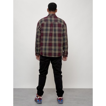 Male windbreaker, size 50, burgundy color-13
