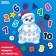 New Year's Velcro game "New Year! Learning to count "