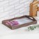 Wooden tray for breakfast "Orchid" 43x27.5x7 cm