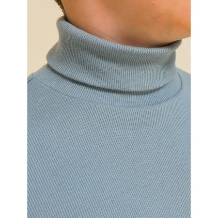 Turtleneck for the boy Pelican, height 122 cm, color gray-2