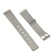 Solomon watch strap, 18 mm, metal, L-20 cm, chrome