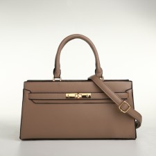 Women's bag with lightning, Textura, average size, brown color