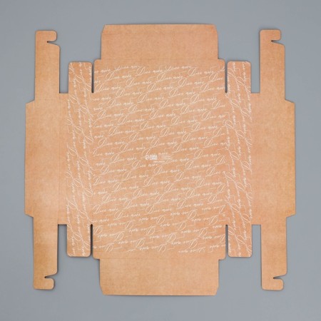 Box for sweets, confectionery packaging, 16 cells “only for you”, 18.9 x 18.9 x 3.8 cm-4