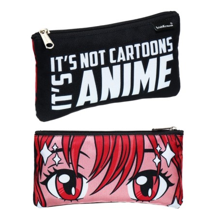Penal soft, 1 compartment, 120 x 220 mm, flat, Erichkrause it`s Anime, 60445