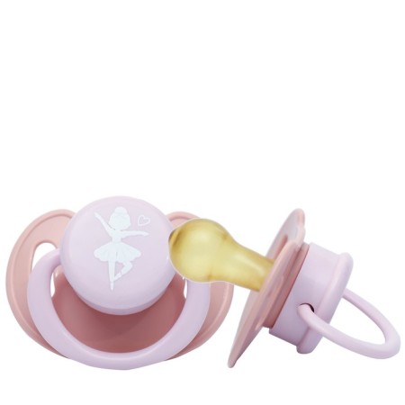 Nipple - classic dummy, latex, +3 months, "ballerina"-6