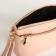 Bag Women's Cross-Bodi with a zipper, powder color