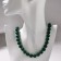 Beads ball No. 12 through the node "Malachite, 60 cm