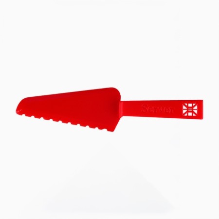 Candles for a cake in a set with a spatula for the cake "Happy Birthday", a red shoulder blade.-6