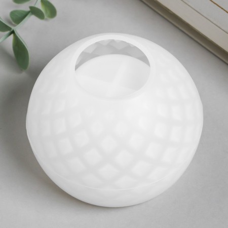 Mold Silicon "Expanded Ball with circles" 8.3x8.3x8.3 cm-3