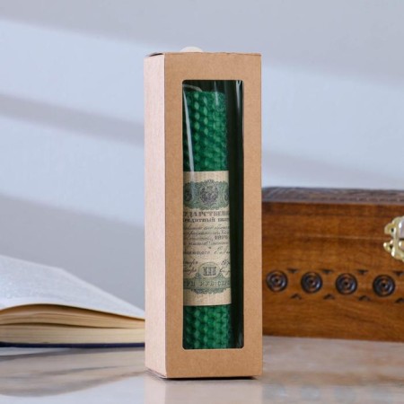 Magic candle from wax to study the cash channel “Always Devils”, 8 herbs-1