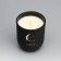 Aromatic candle "Home Fragrance", cologne, black, 7x8 cm