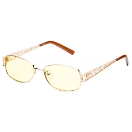 Computer glasses AF030 Premium relaxation, gold