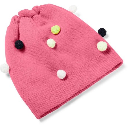 Hat for girls Under Armor Multi Hair Pom Beanie, size 53-57 (1356730-668)-1